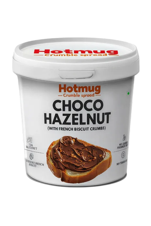 Choco Hazelnut Spread with French Biscuit Crumbs